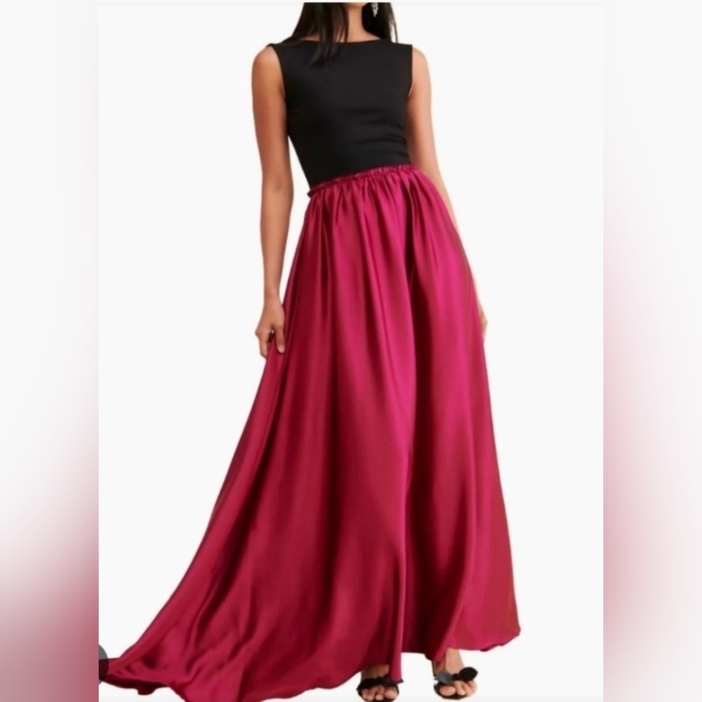 Ripley Rader Anthropologie XS Satin Ashley Dress